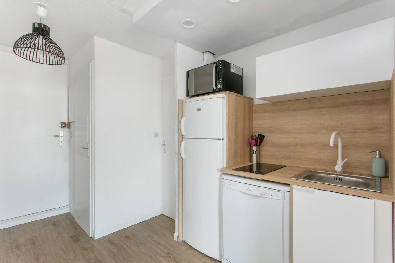 Appartement T3 terrasse vue sur mer, piscine, parking, wifi et clim Sète Extérieur photo